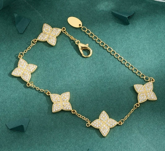 Mystical flower bracelet
