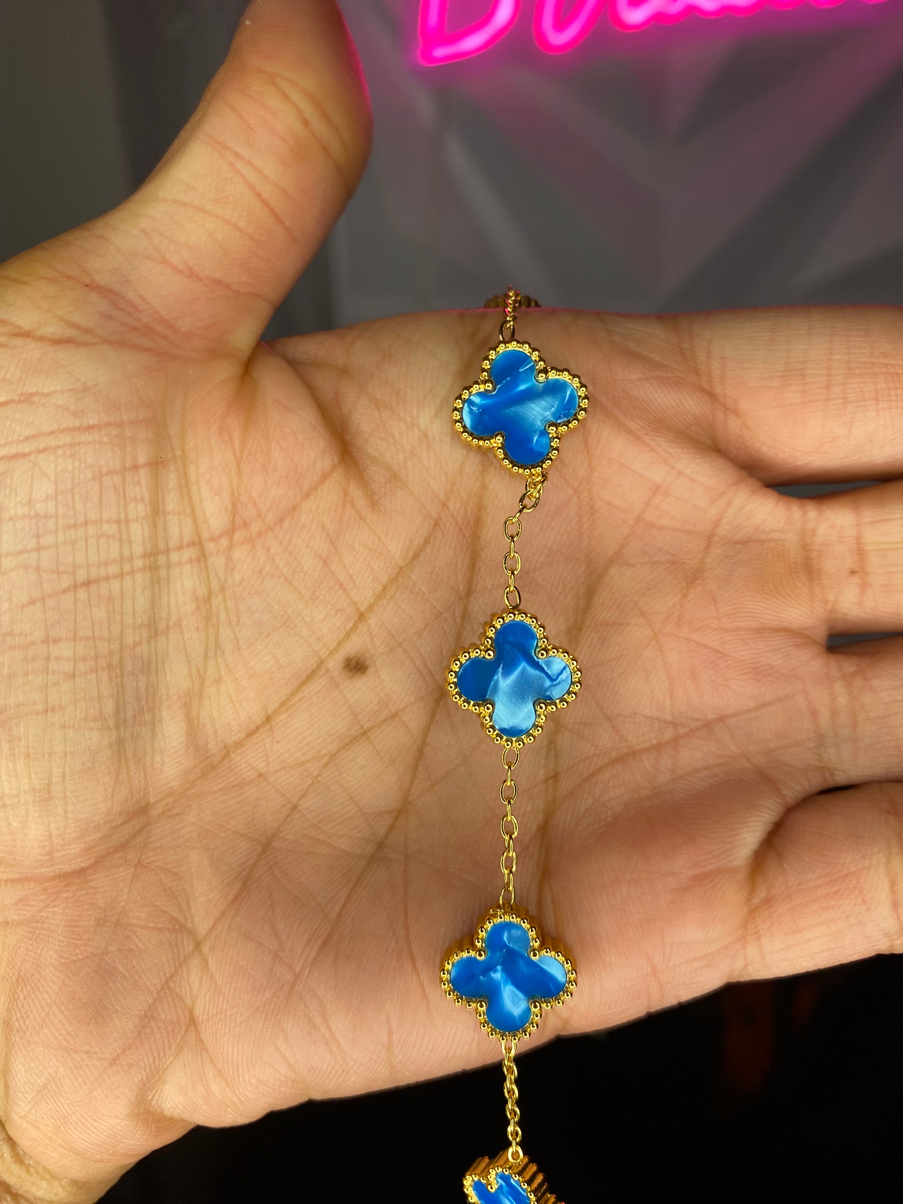 Blue Clover Radiance Bracelet