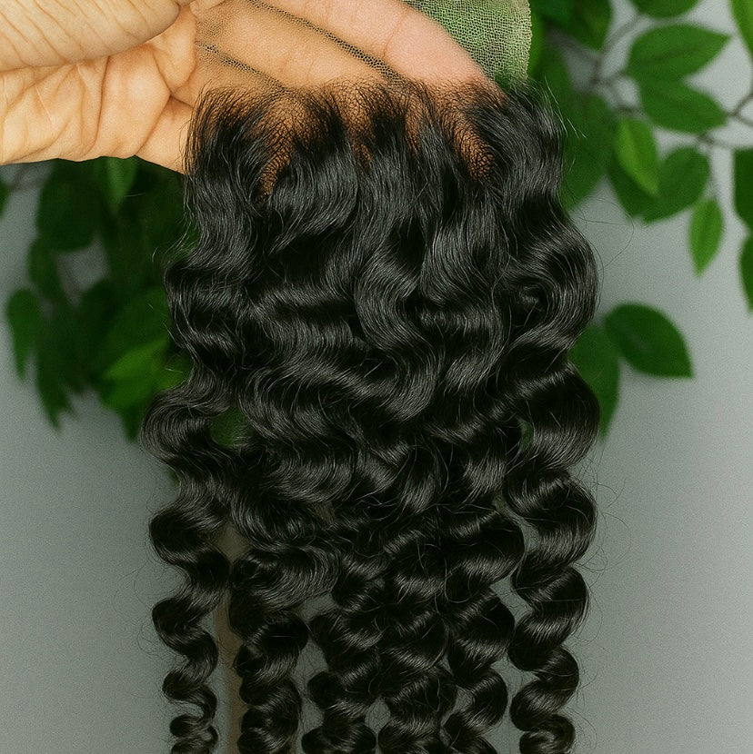 HD Lace Closure – 5x5 (Body Wave, Straight, Deep Wave, Loose Wave)