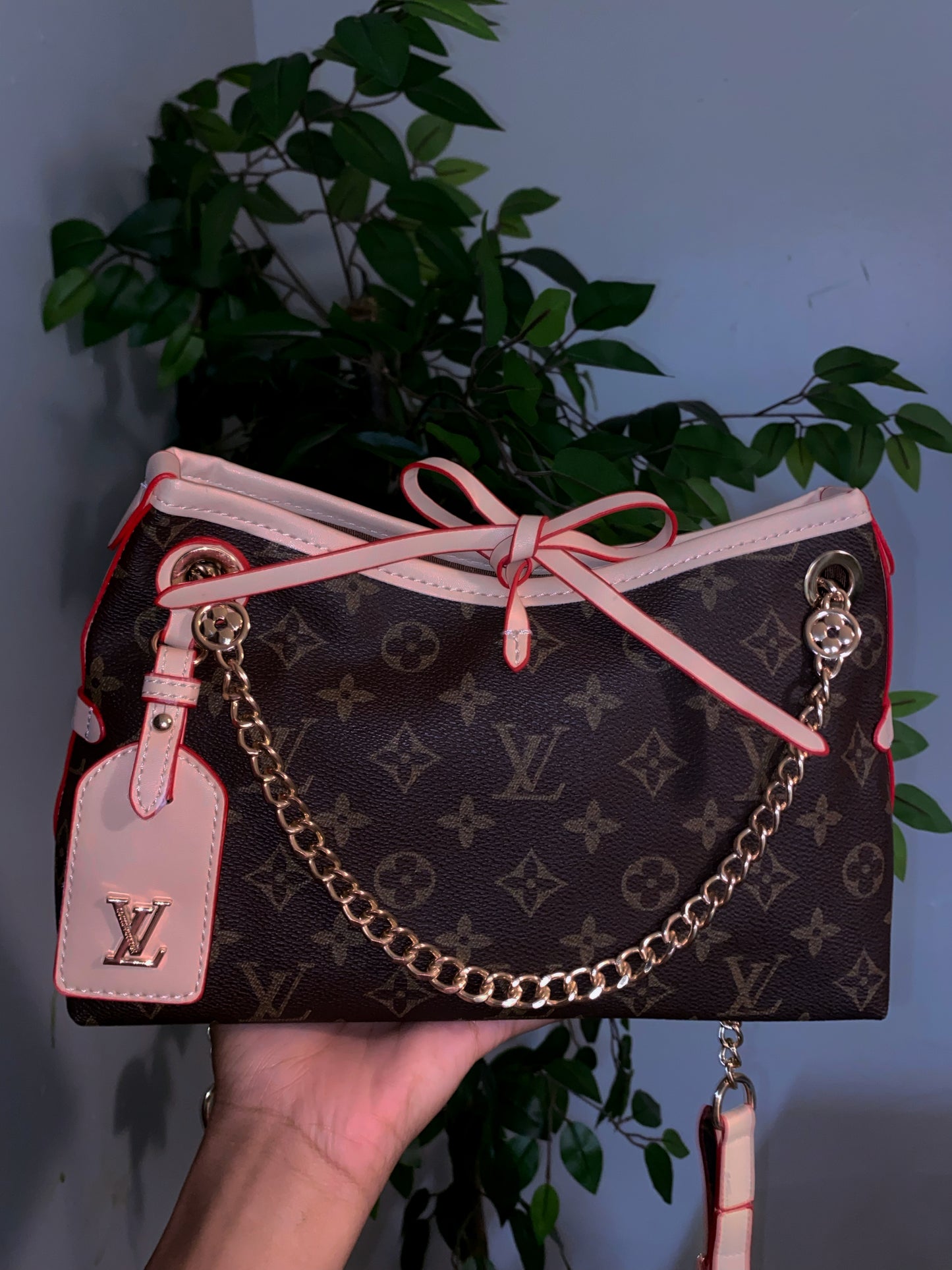 LV monogram luxury inspired