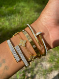 Golden Luxe Stack – 4-Piece Bracelet Set