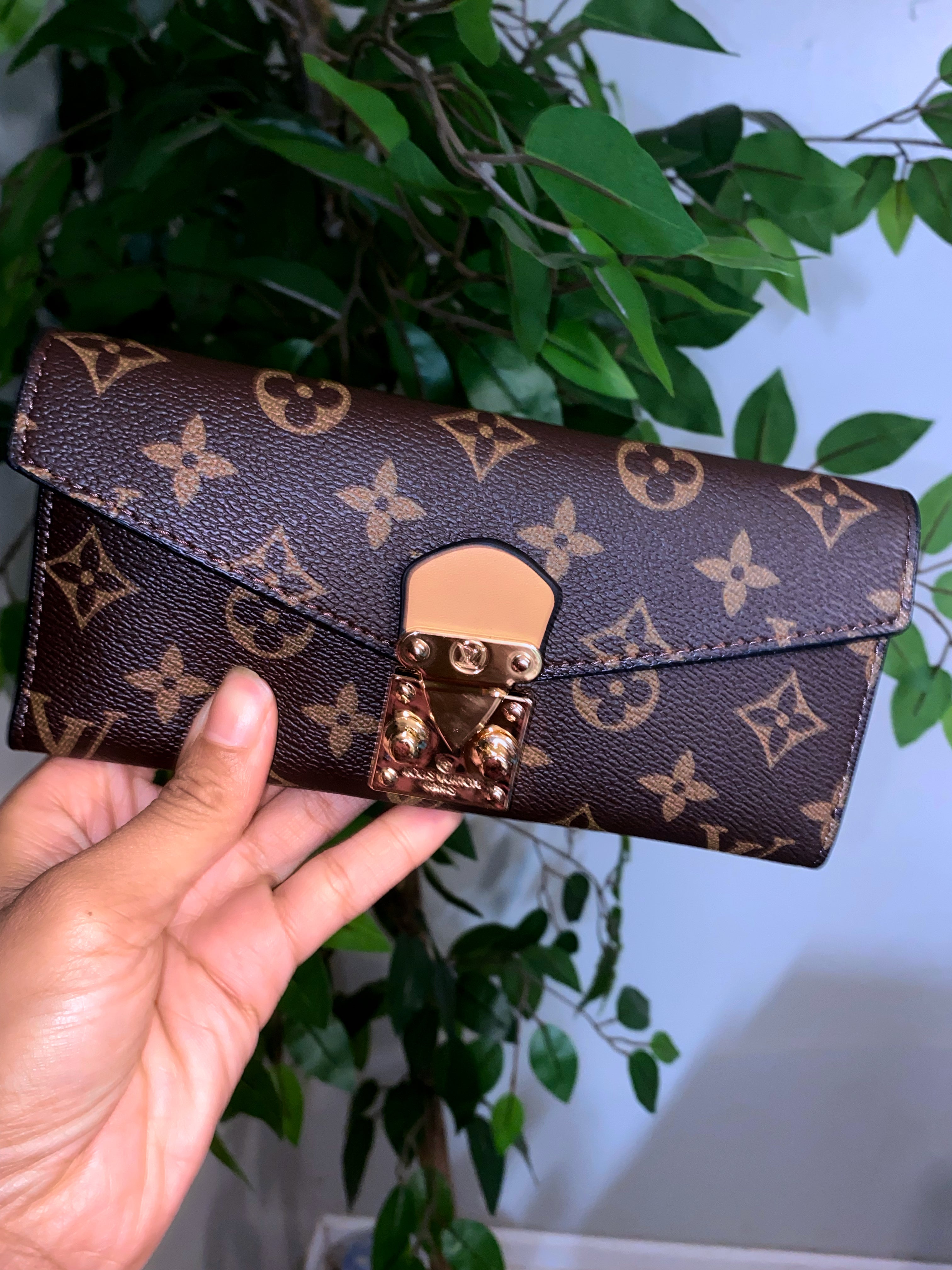 Lock Wallet clutch  (Luxury-Inspired)