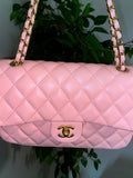Pink Quilted Chain Shoulder Bag (Luxury-Inspired)