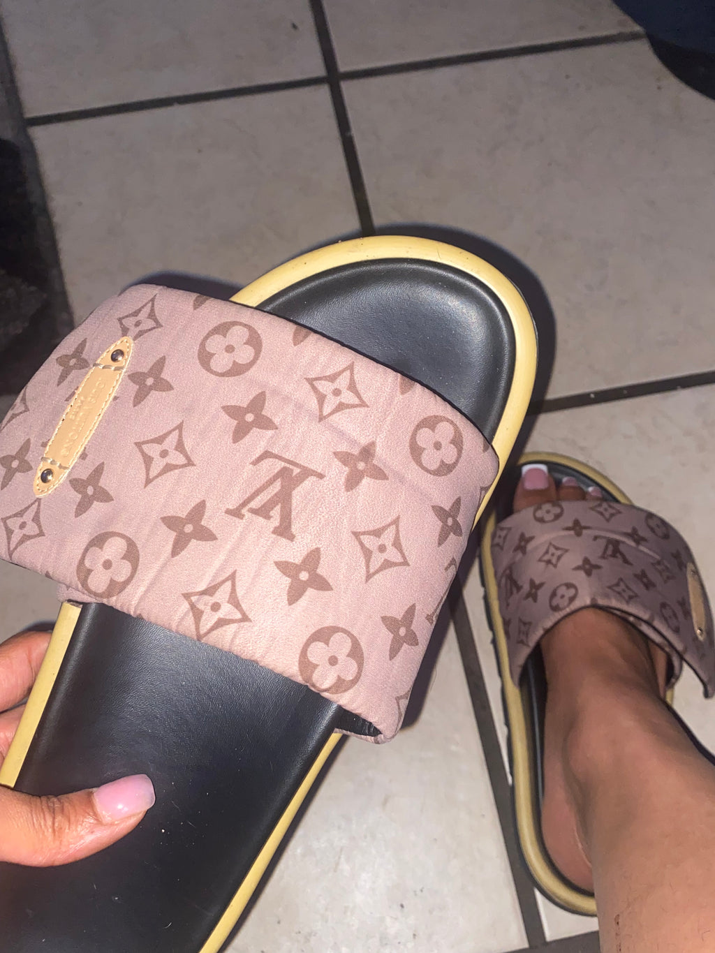 Classic Luxe Slides LV🤎